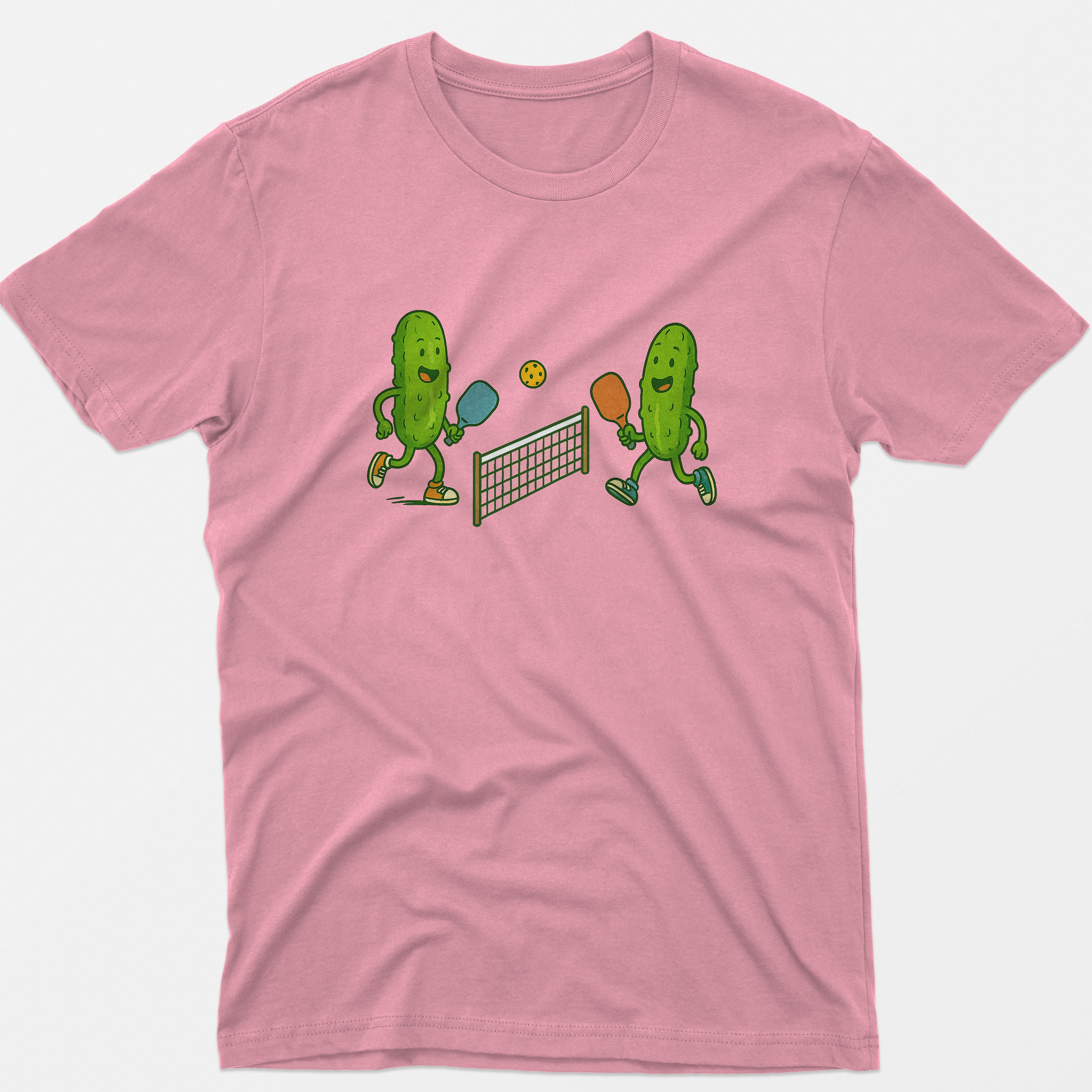 Pickles Playing Pickleball T-Shirt
