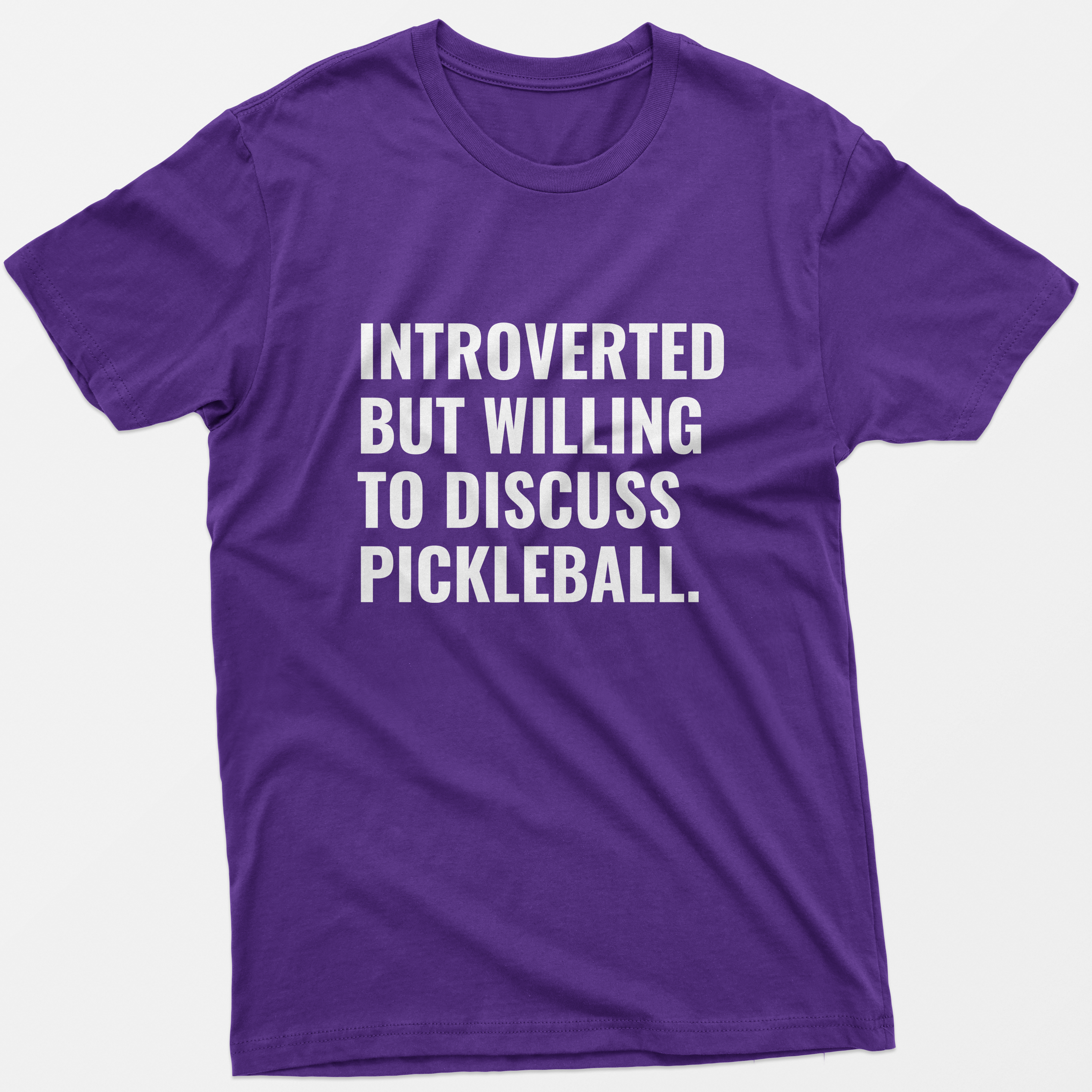 Introverted Discuss Pickleball T-Shirt