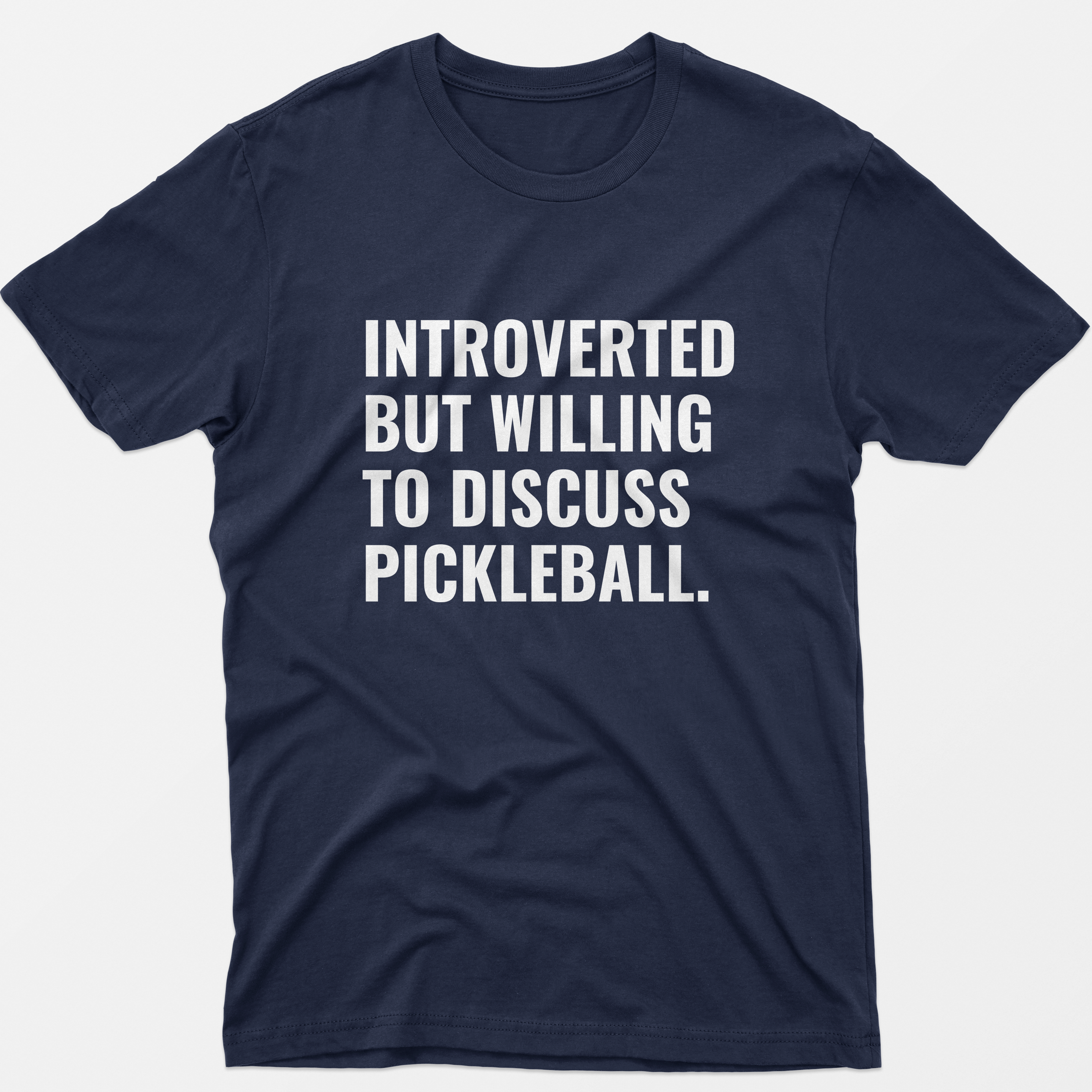 Introverted Discuss Pickleball T-Shirt