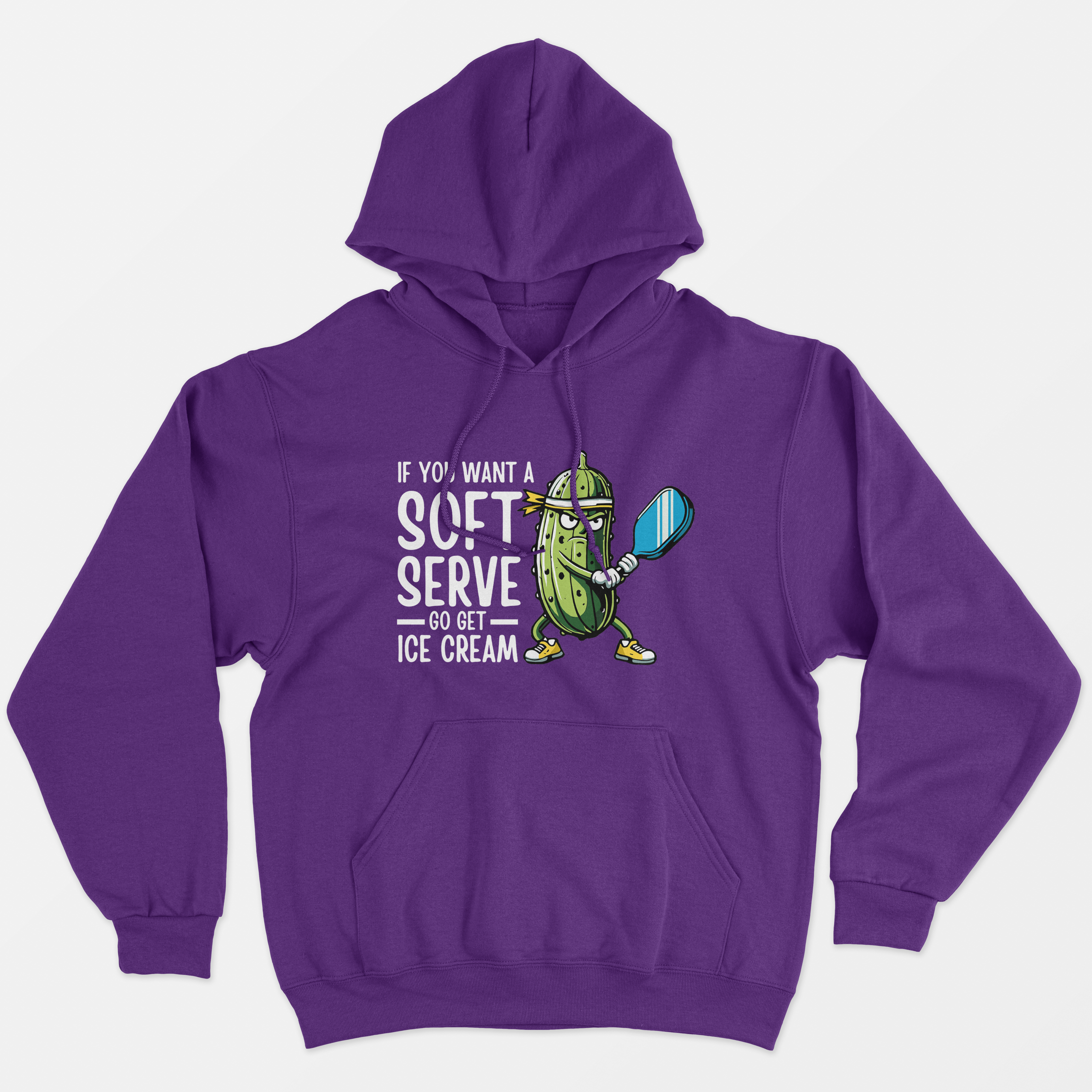If You Want a Soft Serve Go Get Ice Cream Unisex Hoodie