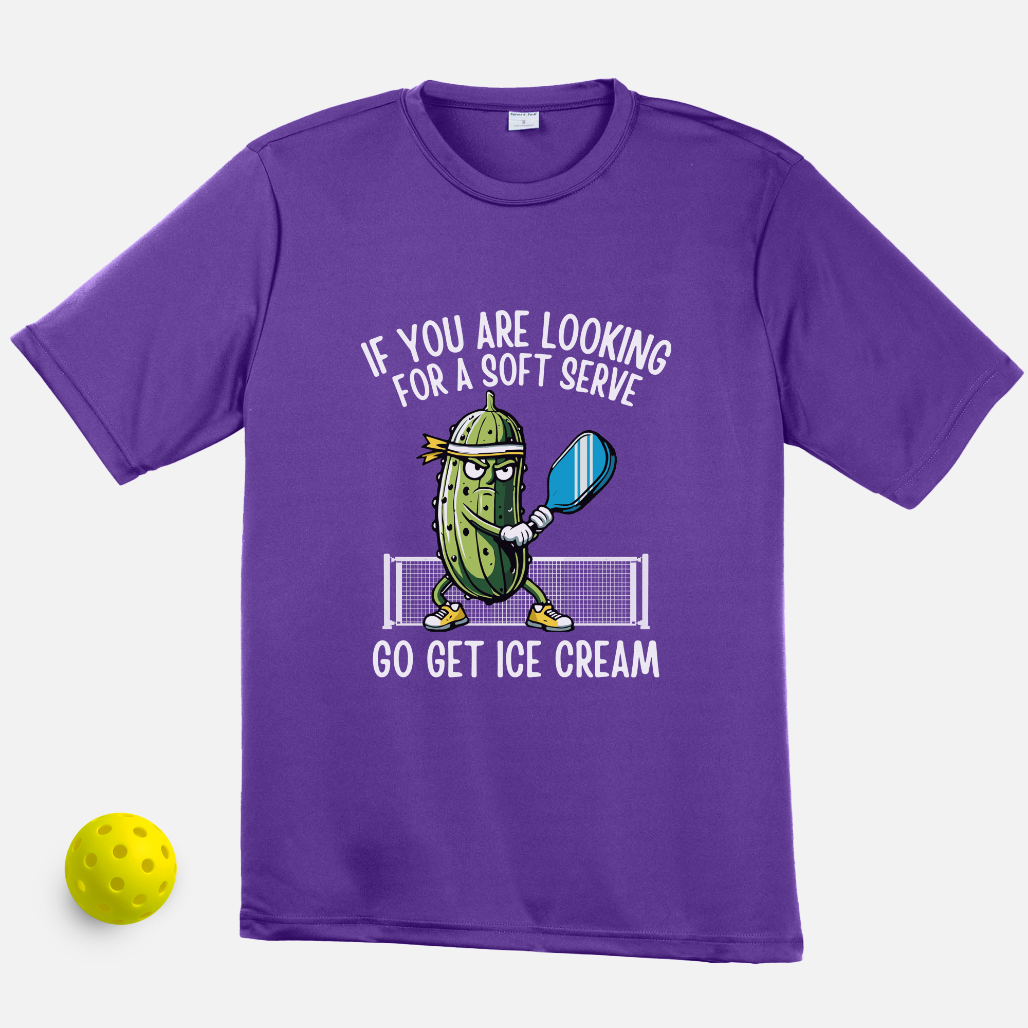 Soft Serve, Get Ice Cream Unisex Moisture Wicking Tee