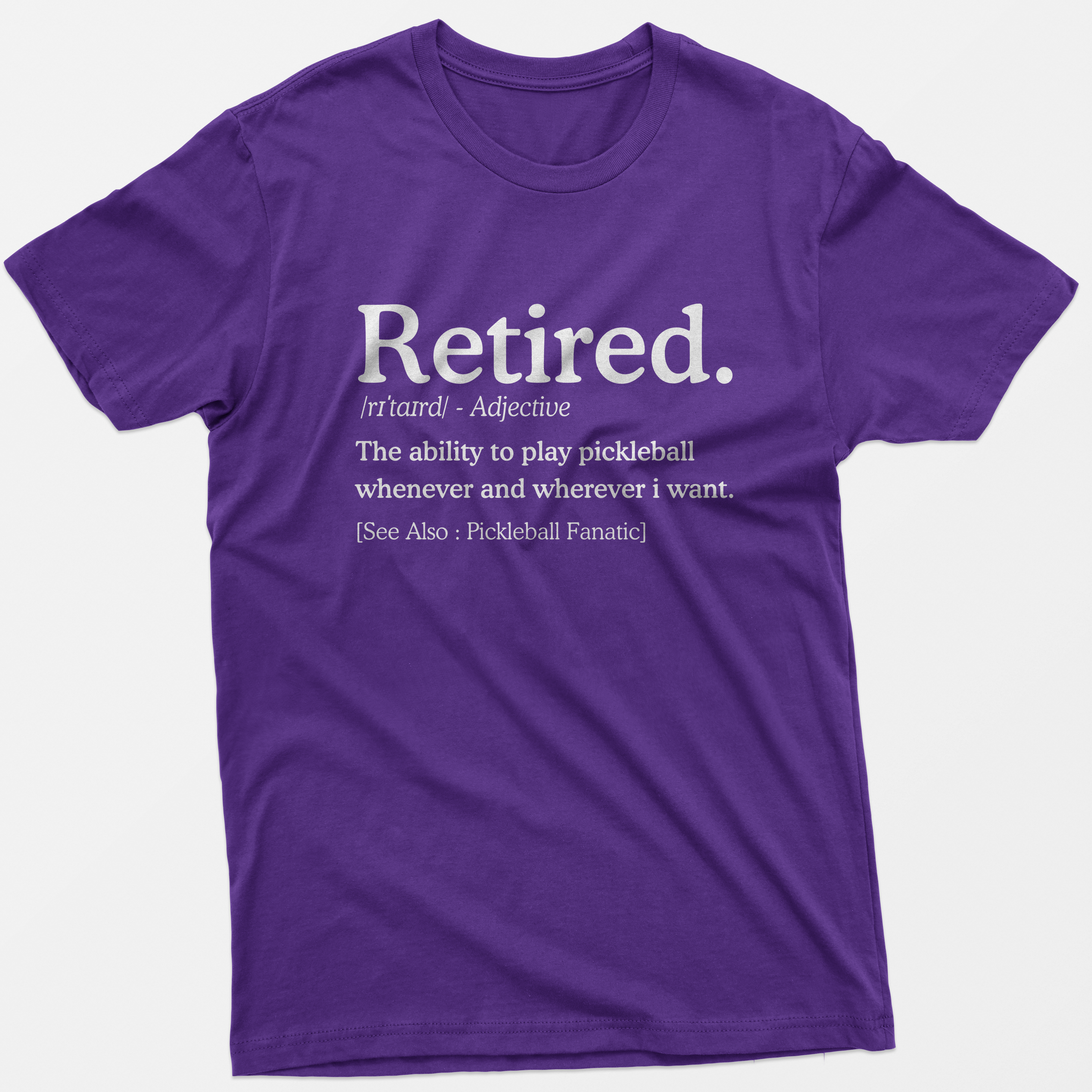 Funny Pickleball Retirement T-Shirt