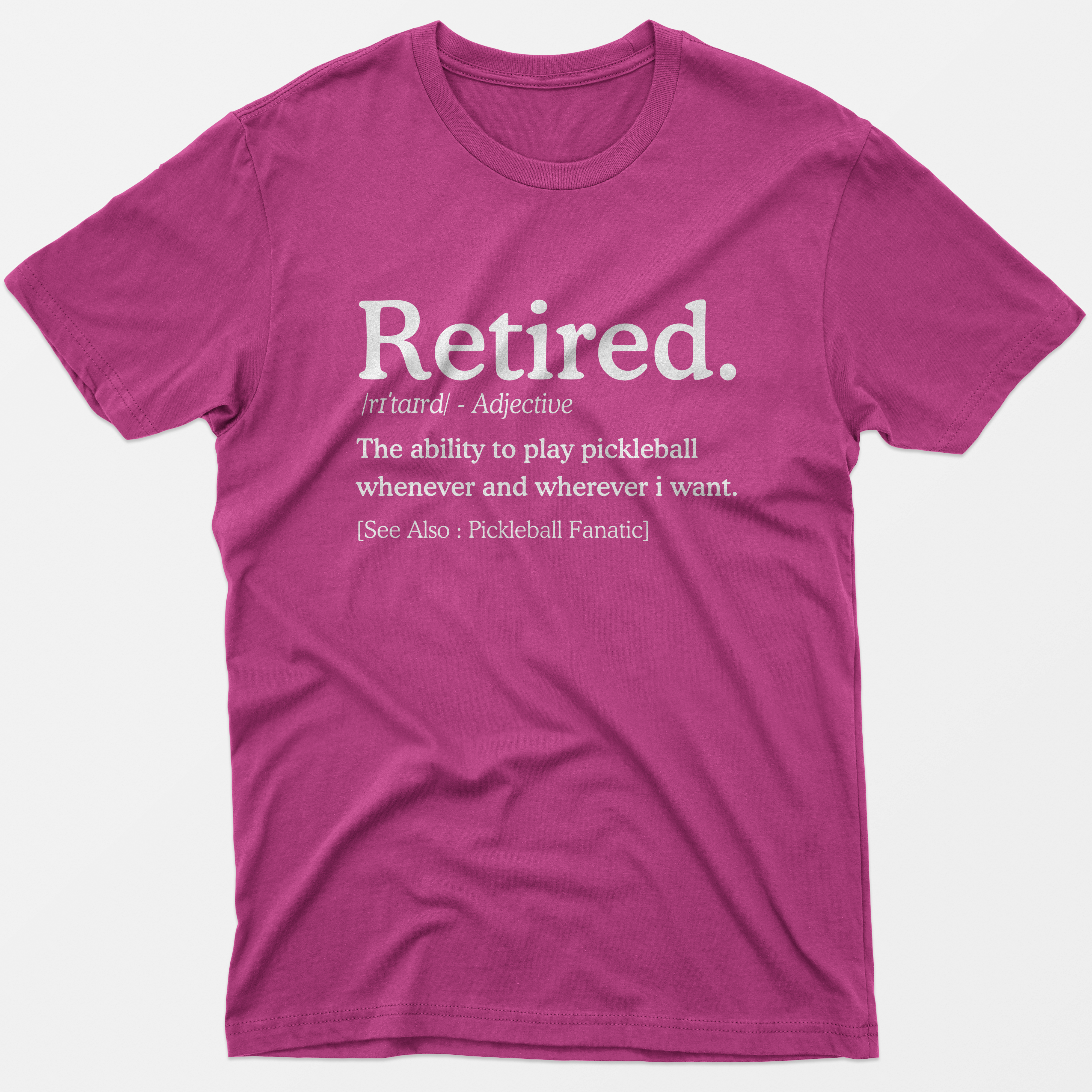 Funny Pickleball Retirement T-Shirt