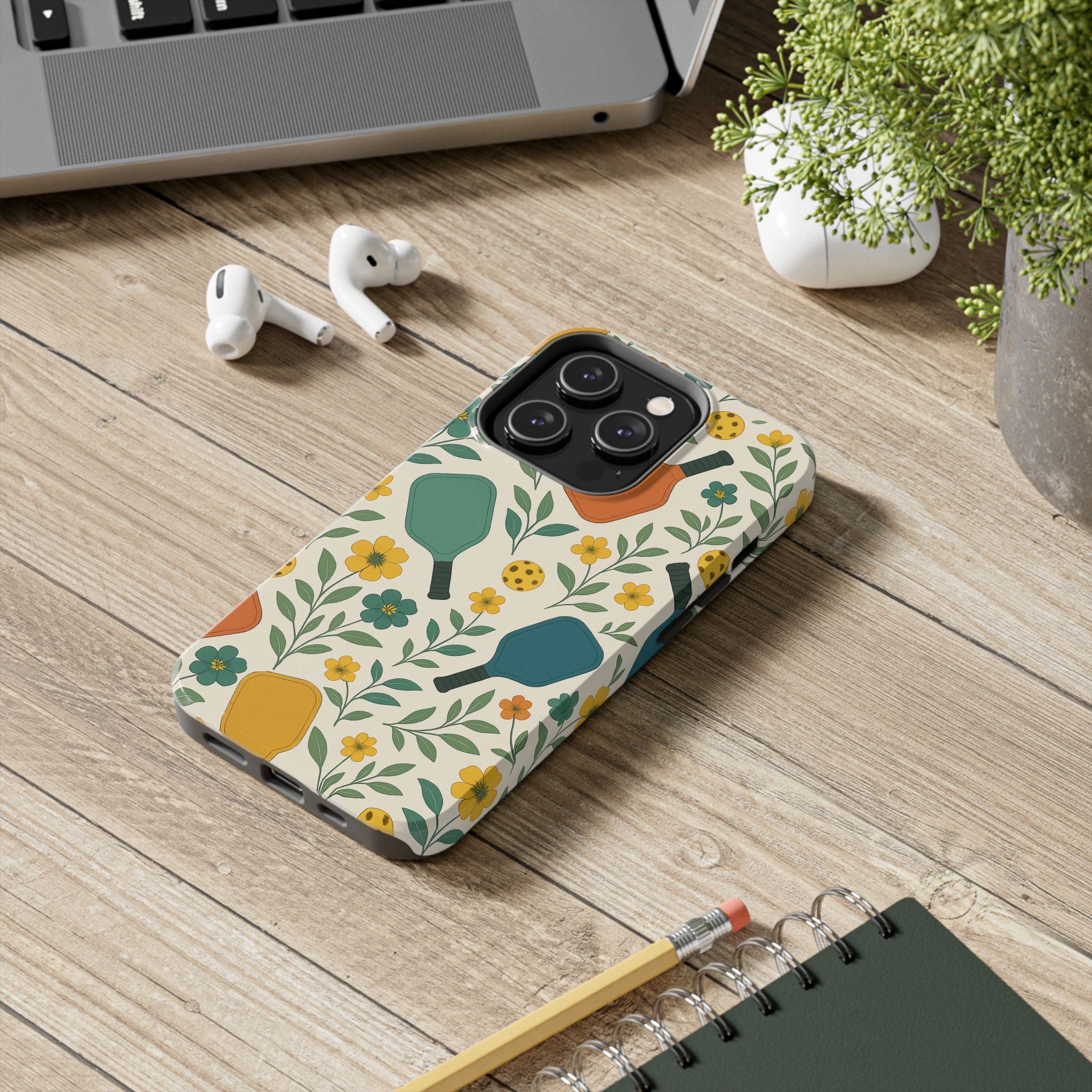 Pickleball Wildflower - Phone Case