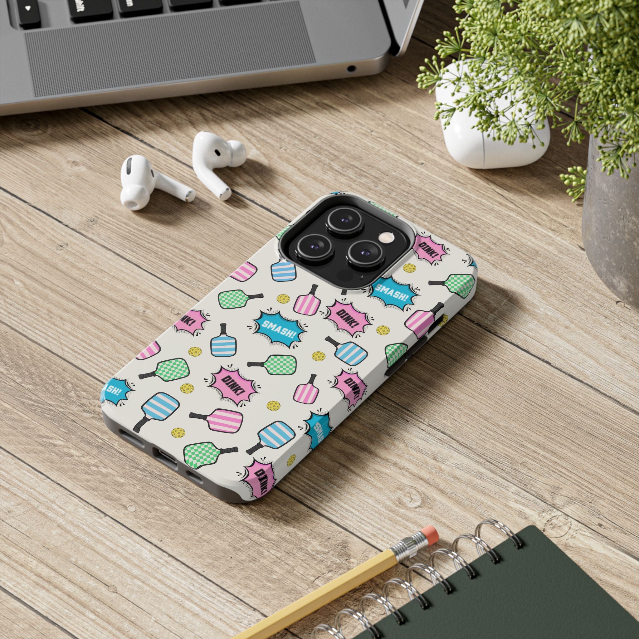 Pickleball Dink & Smash - Phone Case