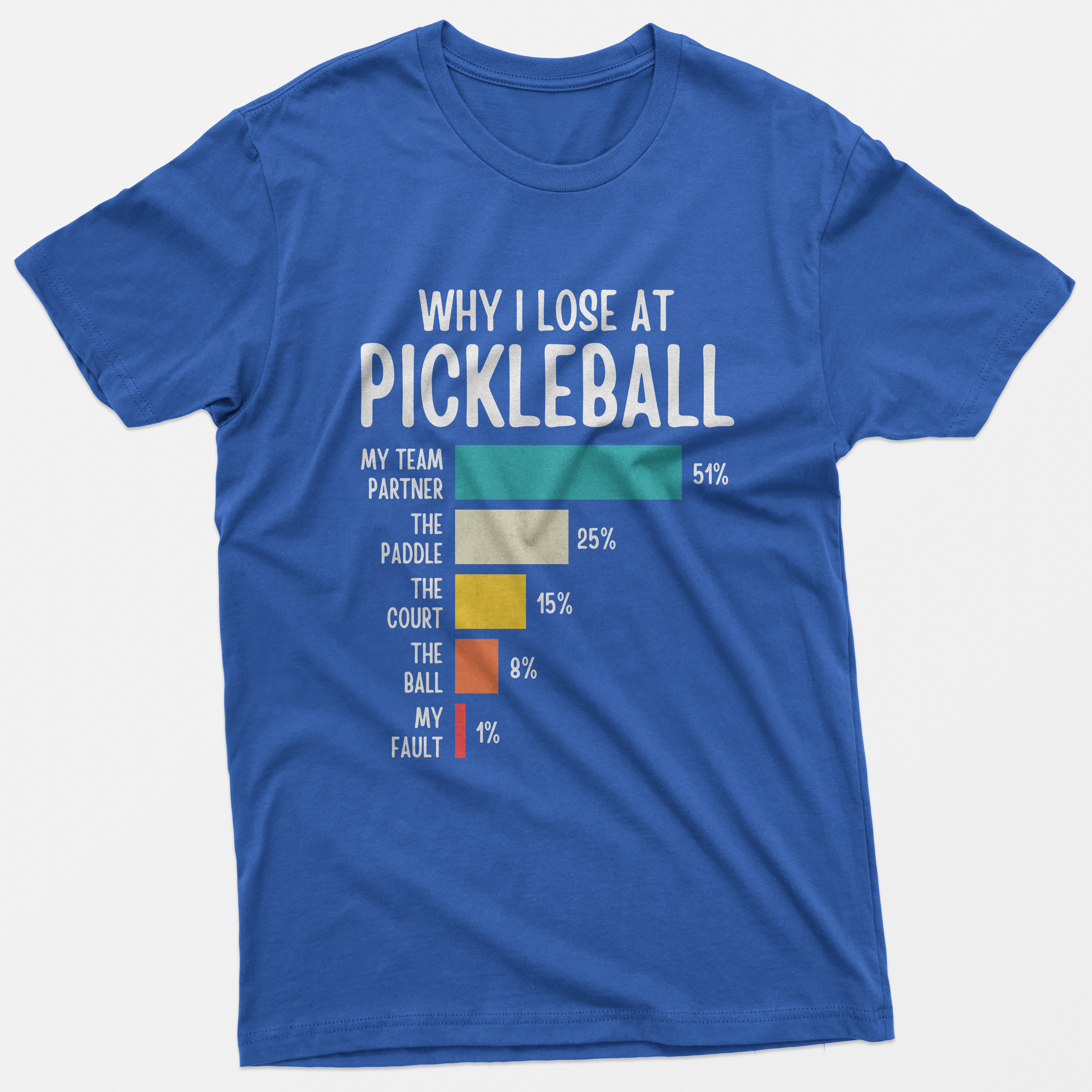 Why I Lose At Pickleball T-Shirt
