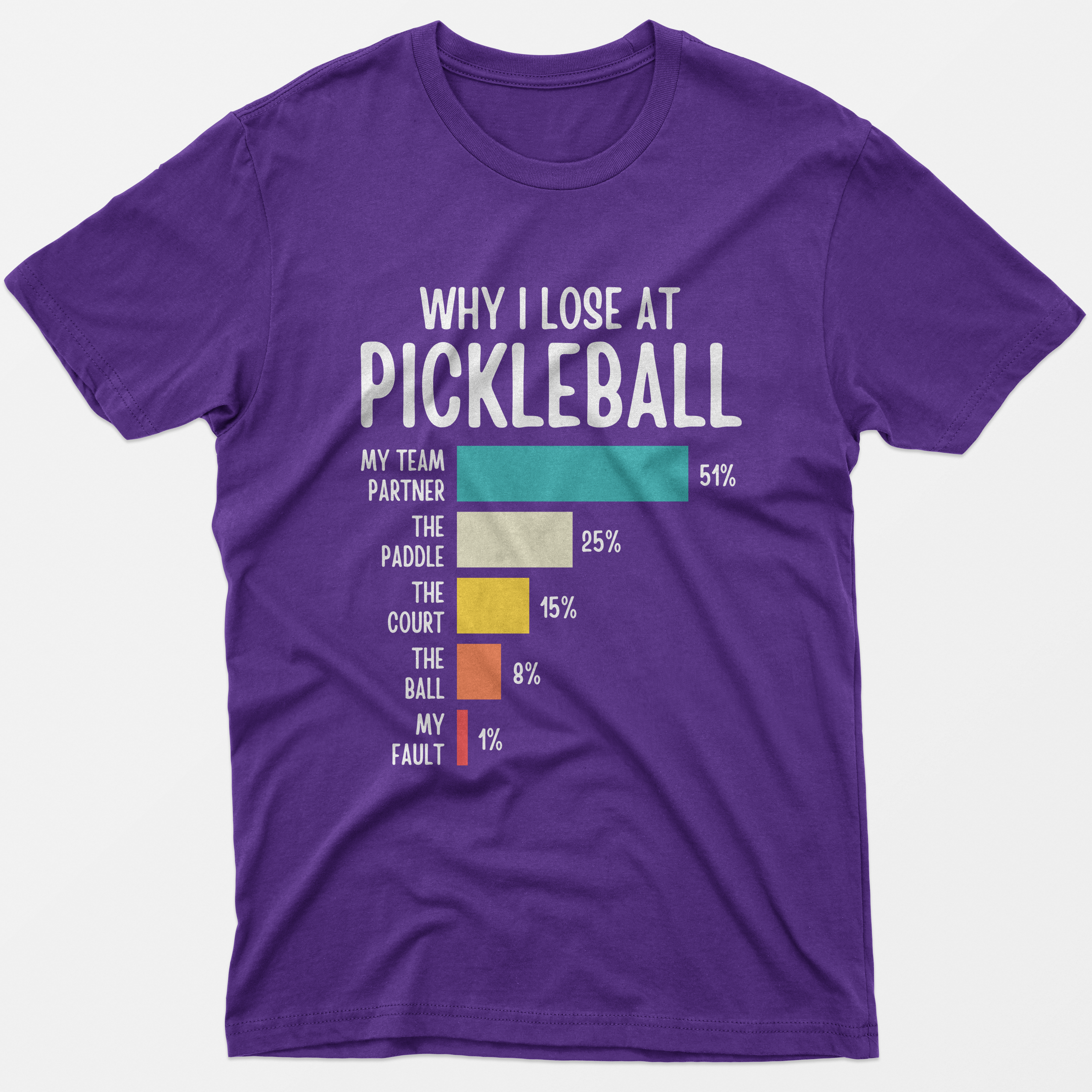 Why I Lose At Pickleball T-Shirt