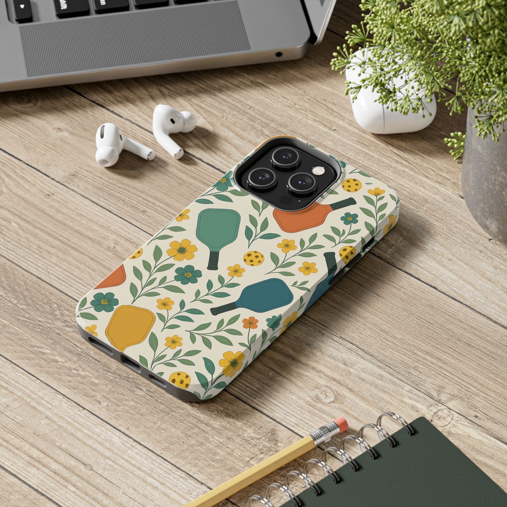 Pickleball Wildflower - Phone Case