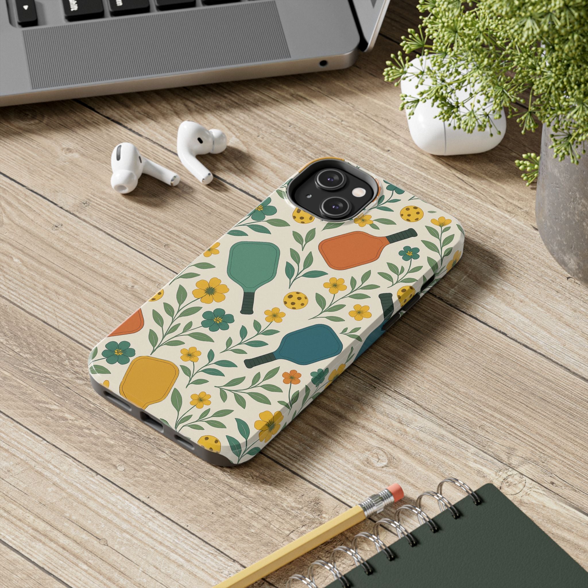 Pickleball Wildflower - Phone Case