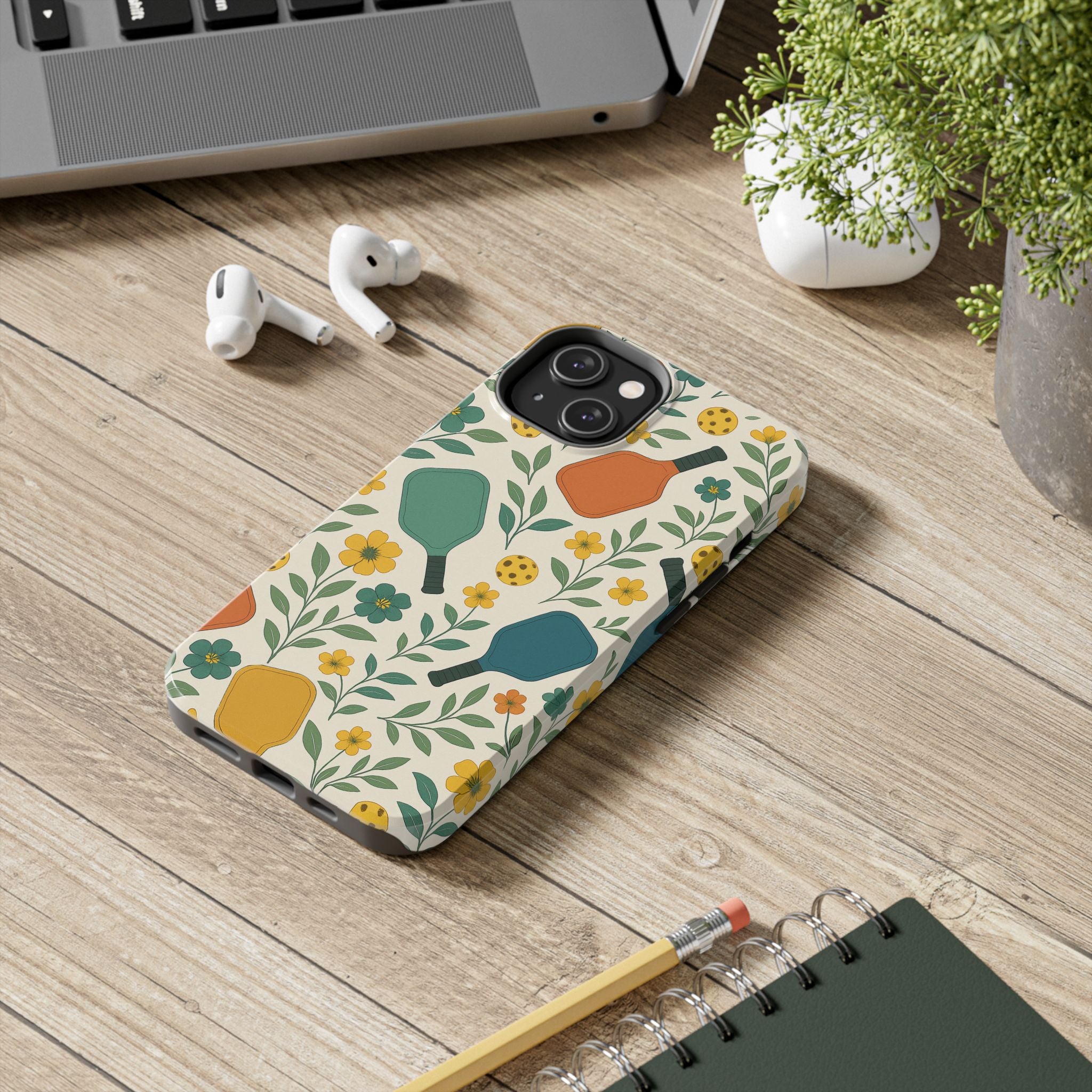 Pickleball Wildflower - Phone Case