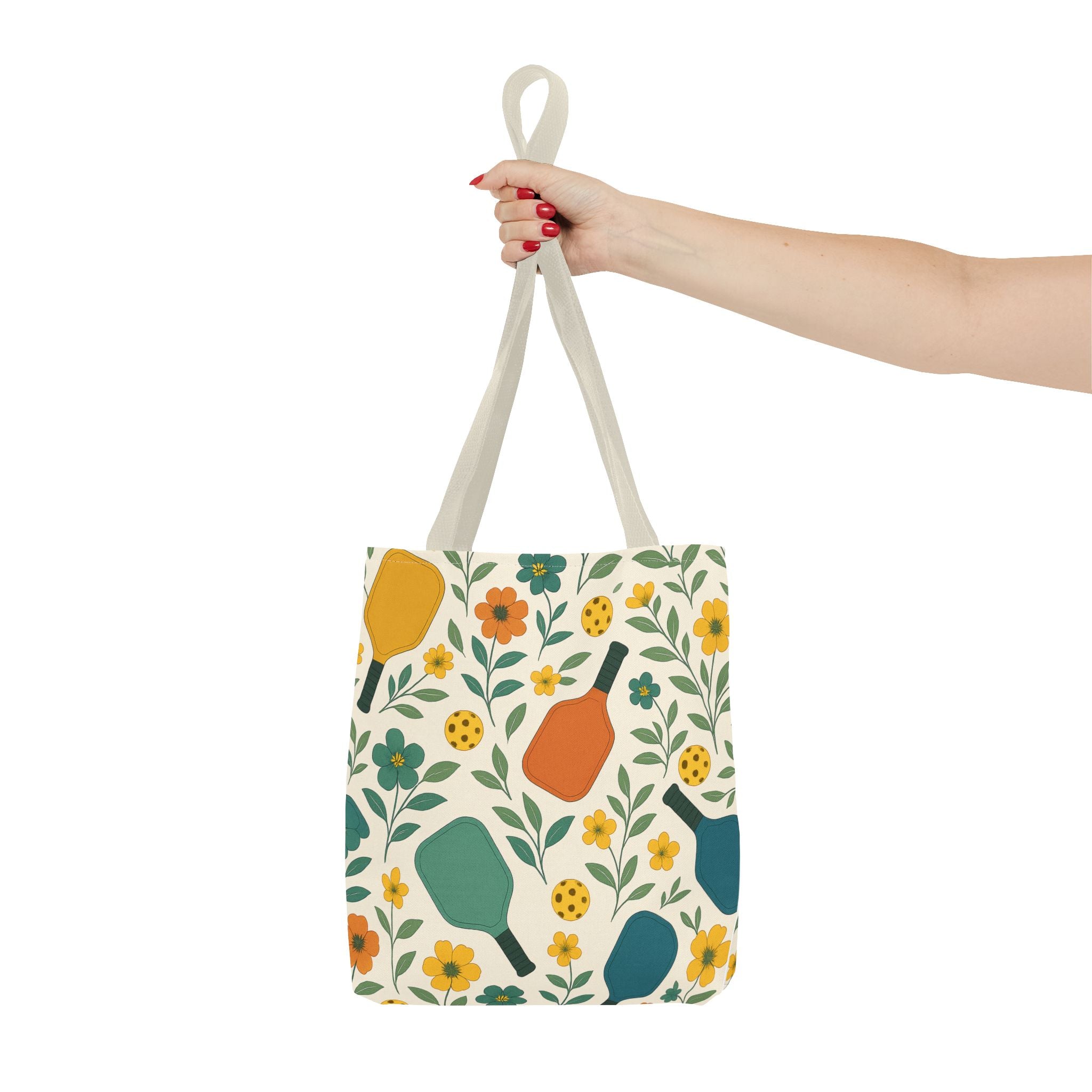 Pickleball Wildflower Tote Bag