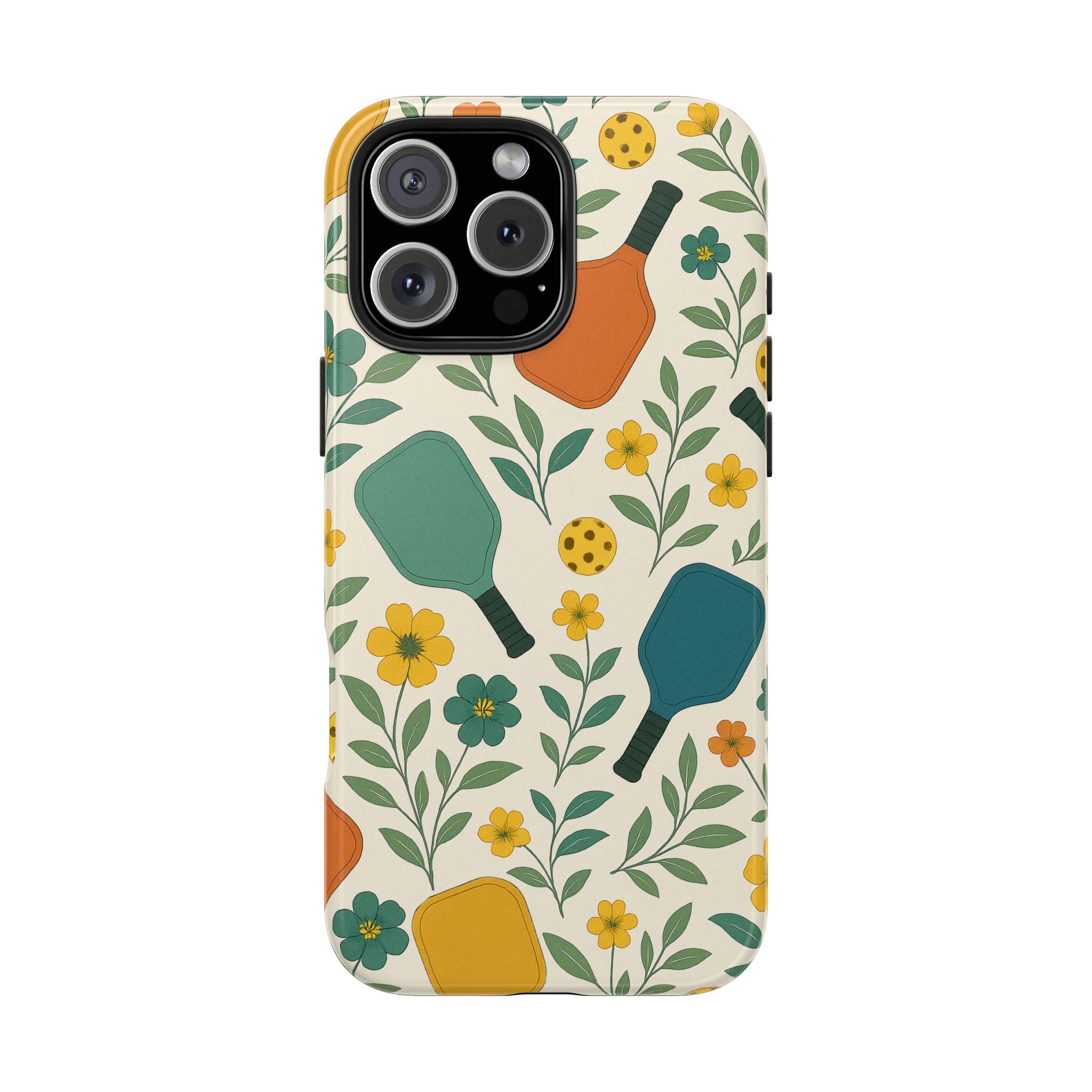 Pickleball Wildflower - Phone Case