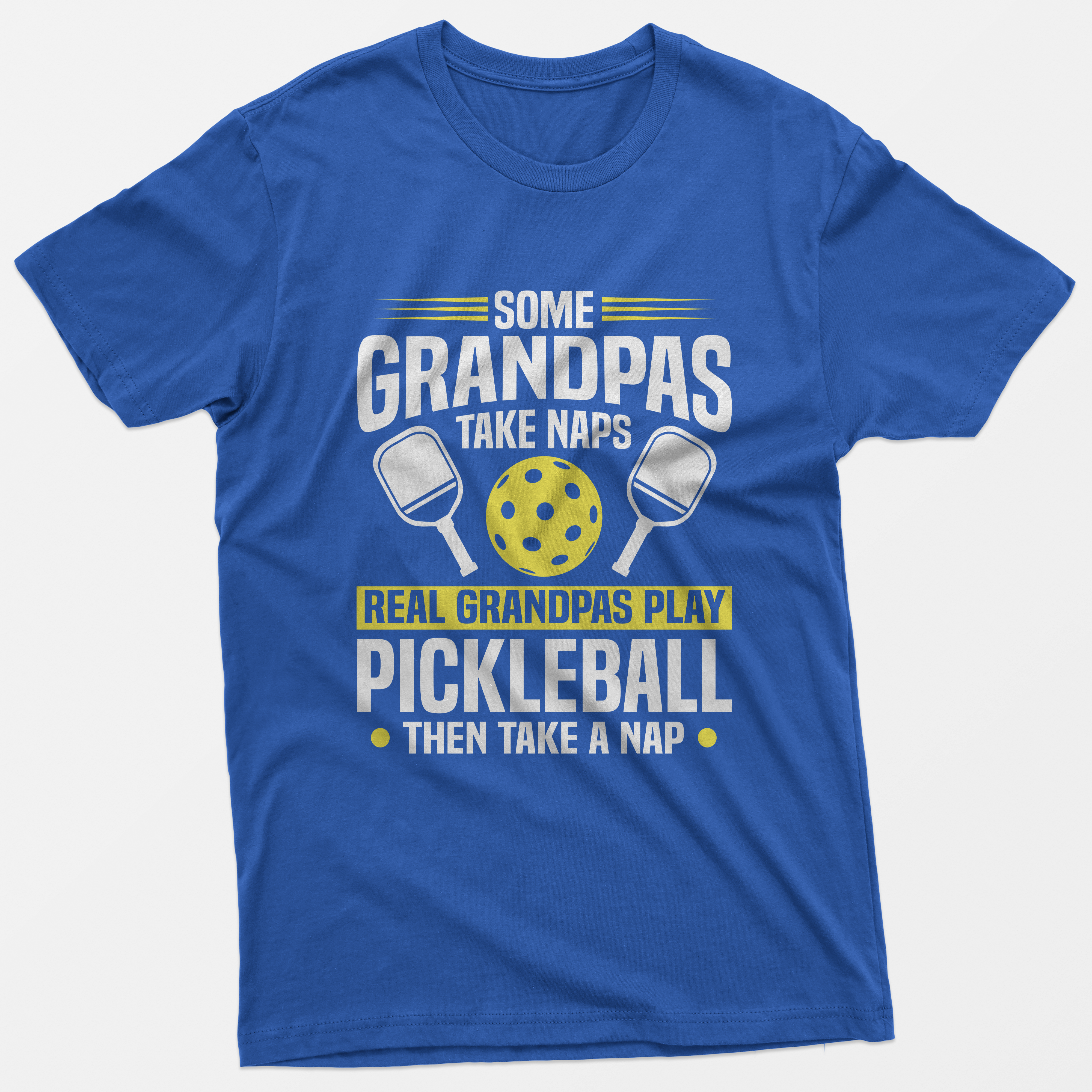 Real Grandpas Play Pickleball T-Shirt
