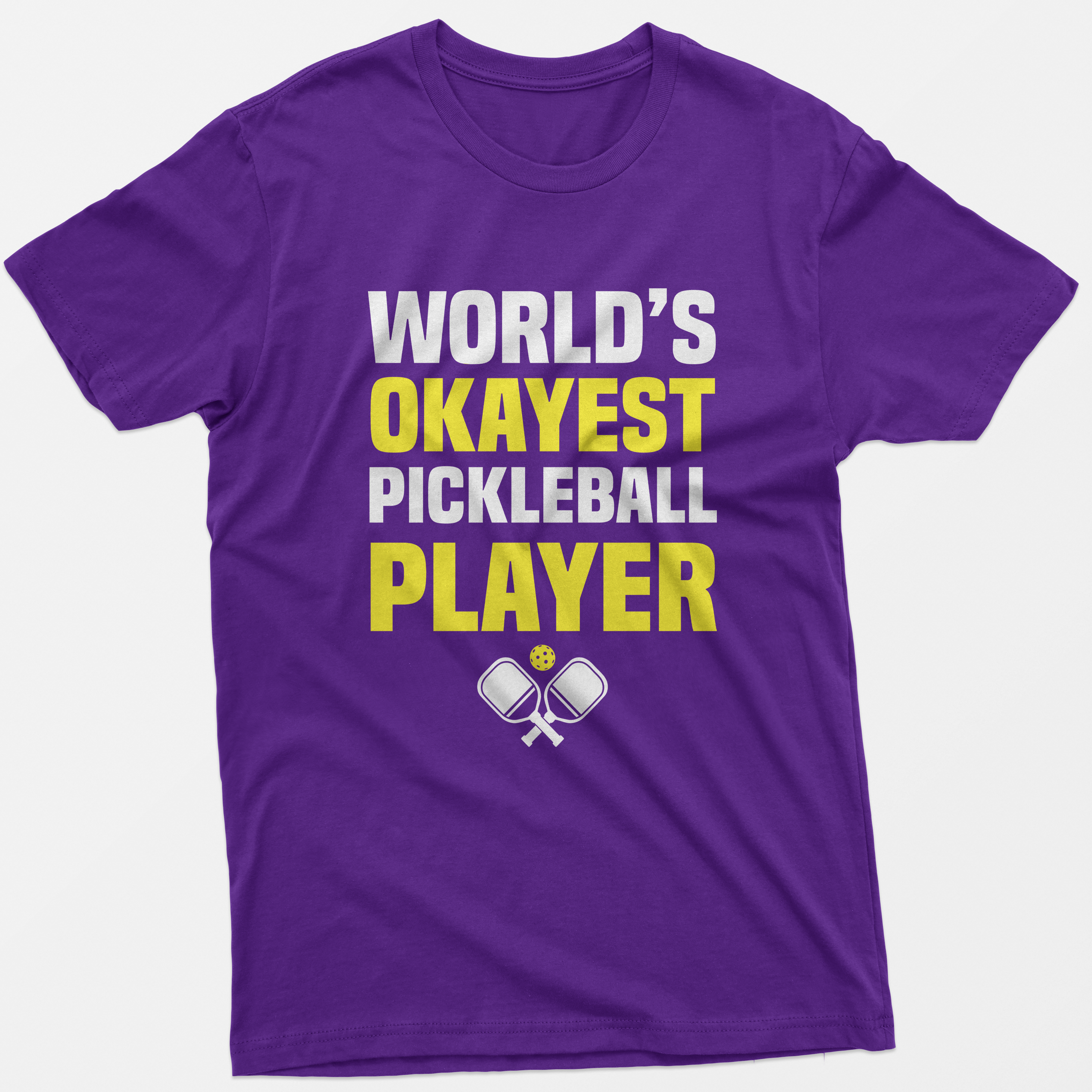 World's Okayest Pickleball Player T-Shirt