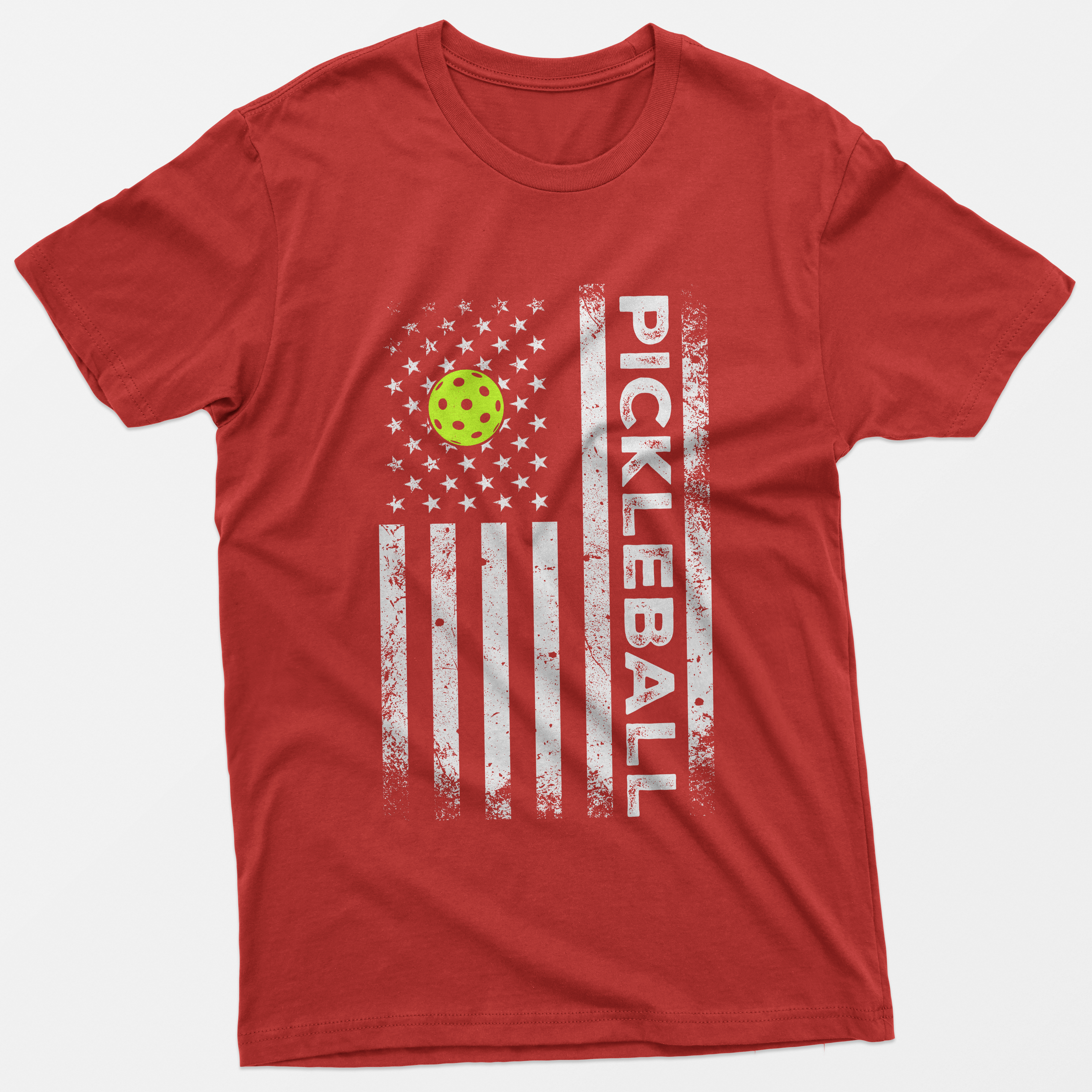 Pickleball US Flag T-Shirt