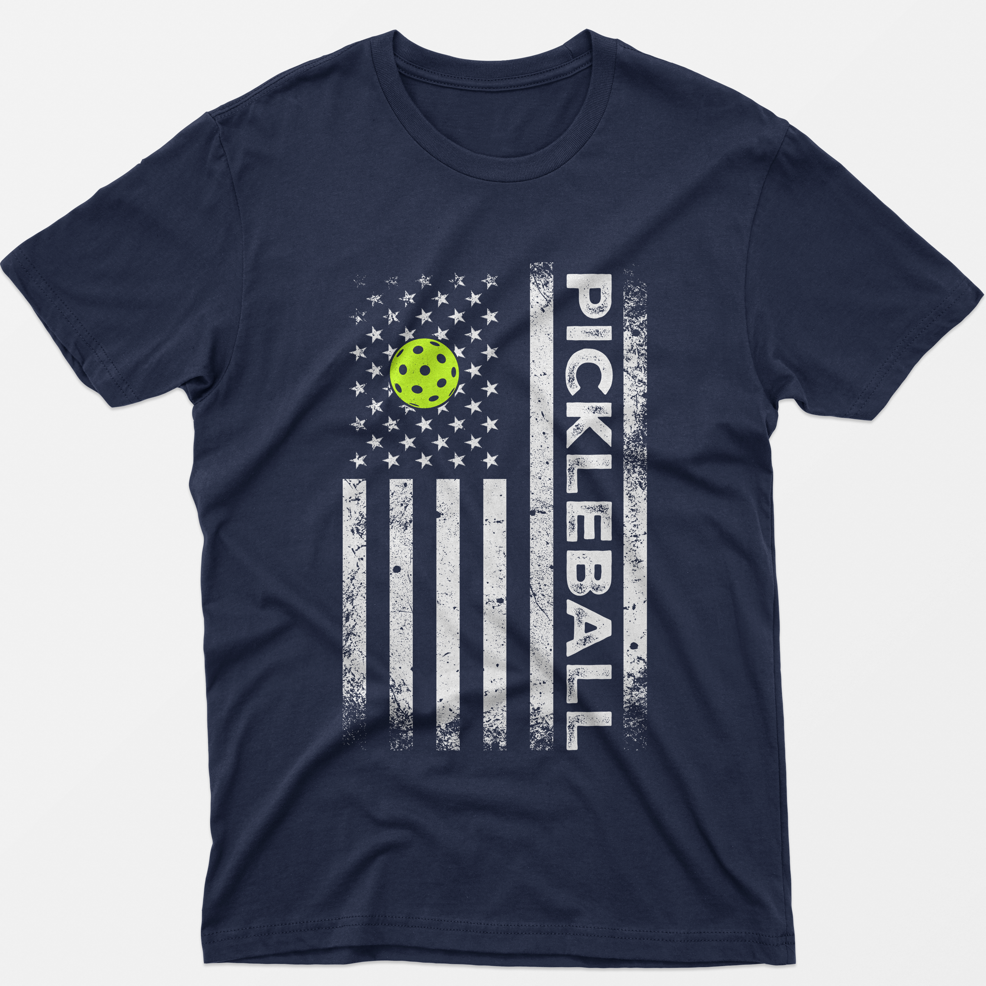 Pickleball US Flag T-Shirt