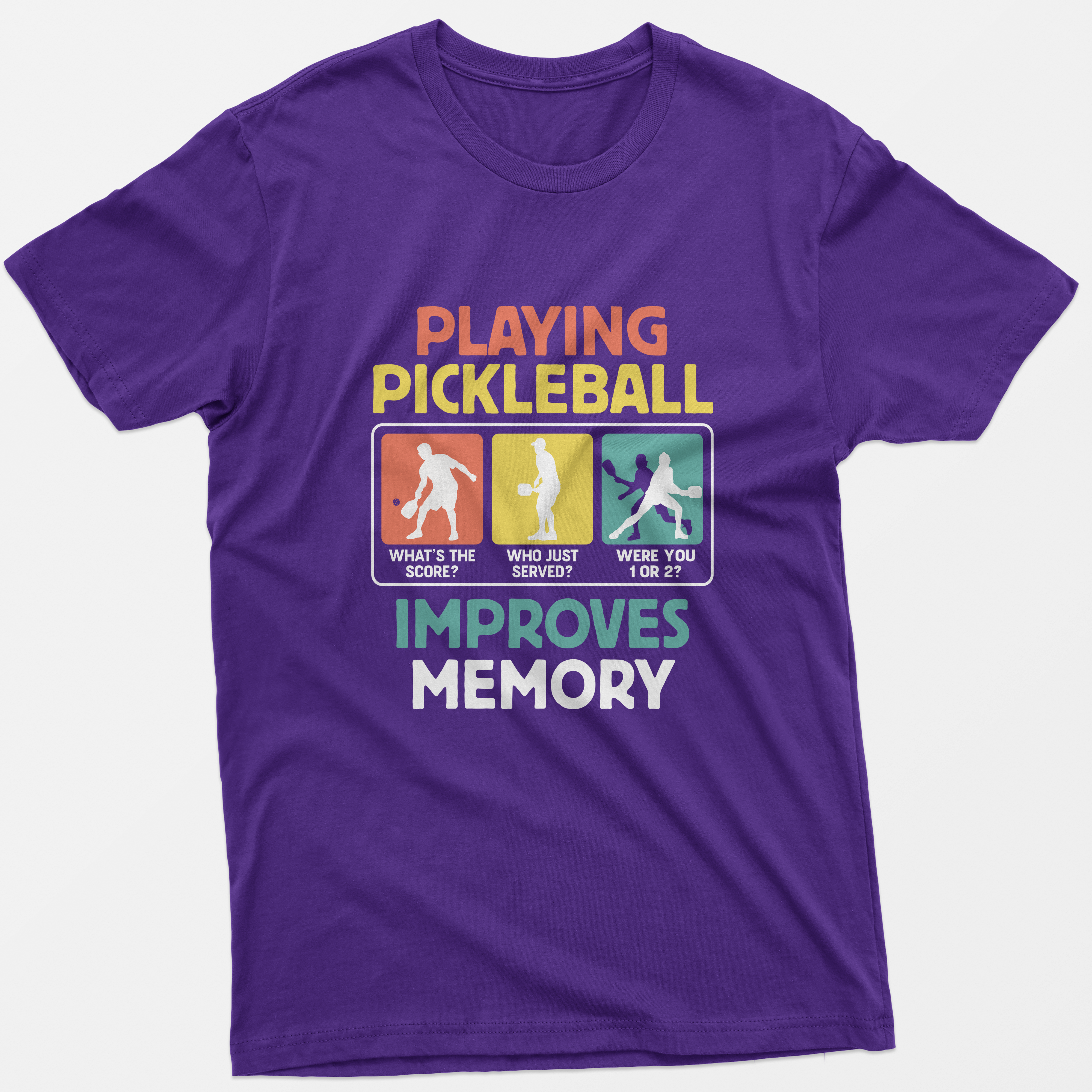 Playing Pickleball Improves Memory T-Shirt