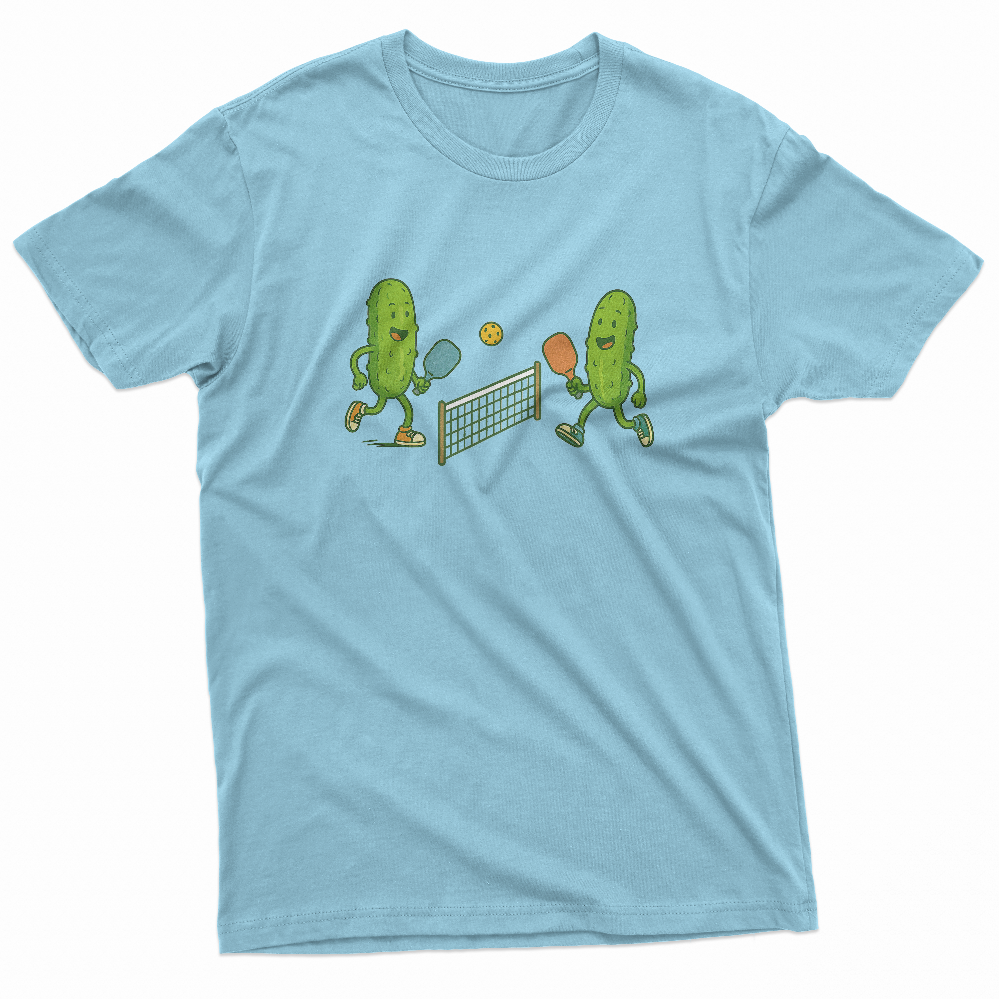 Pickles Playing Pickleball T-Shirt