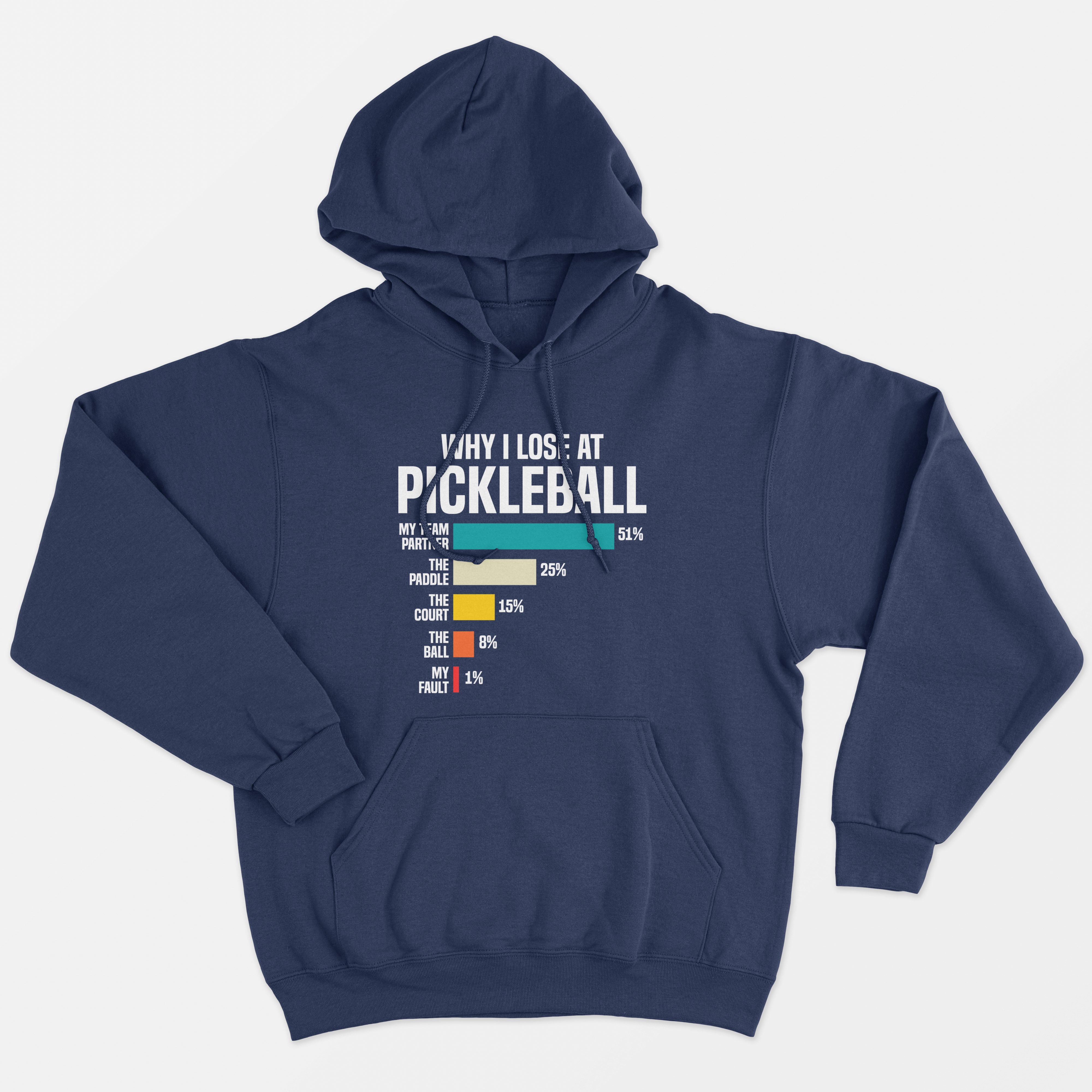 Why I Lose At Pickleball Unisex Hoodie
