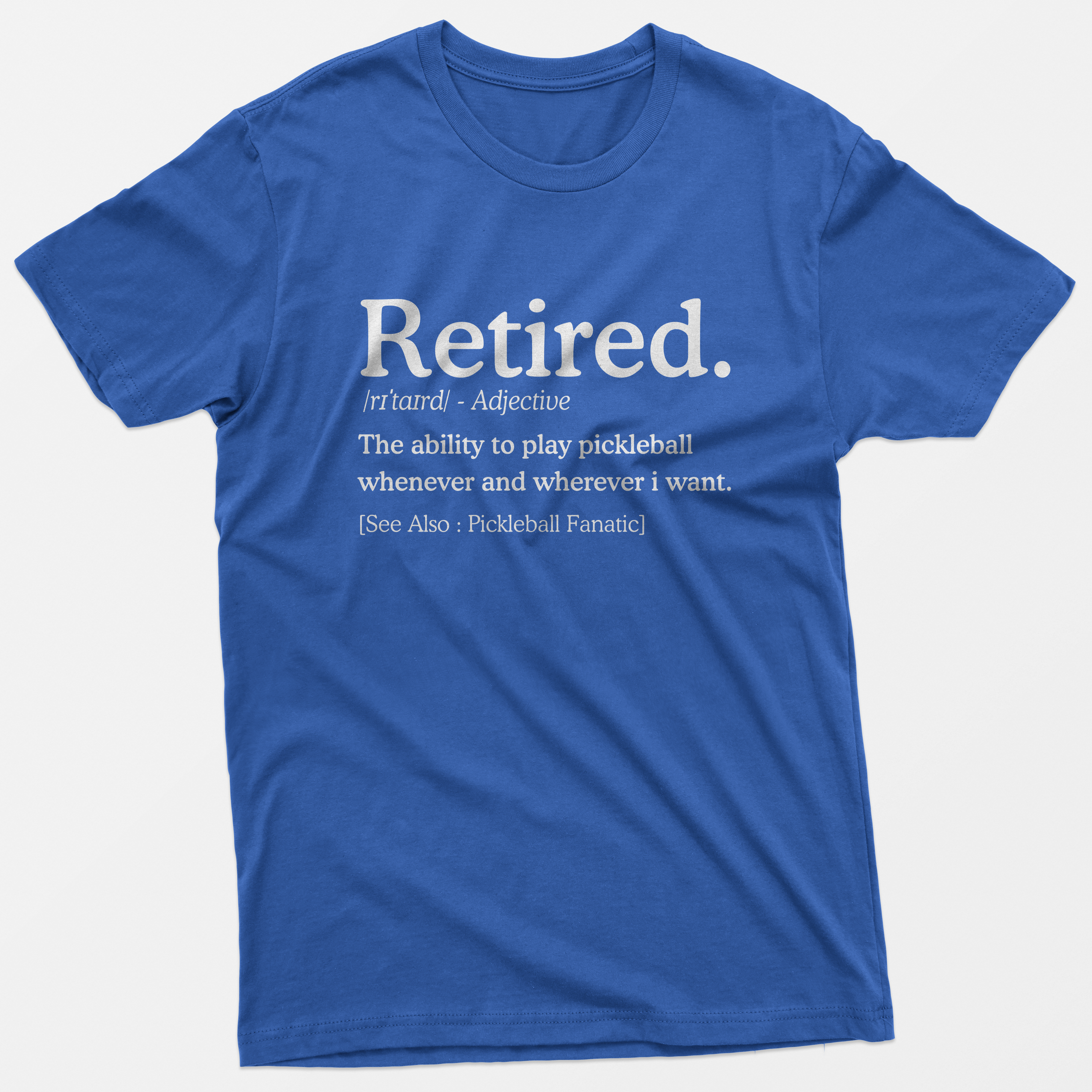 Funny Pickleball Retirement T-Shirt
