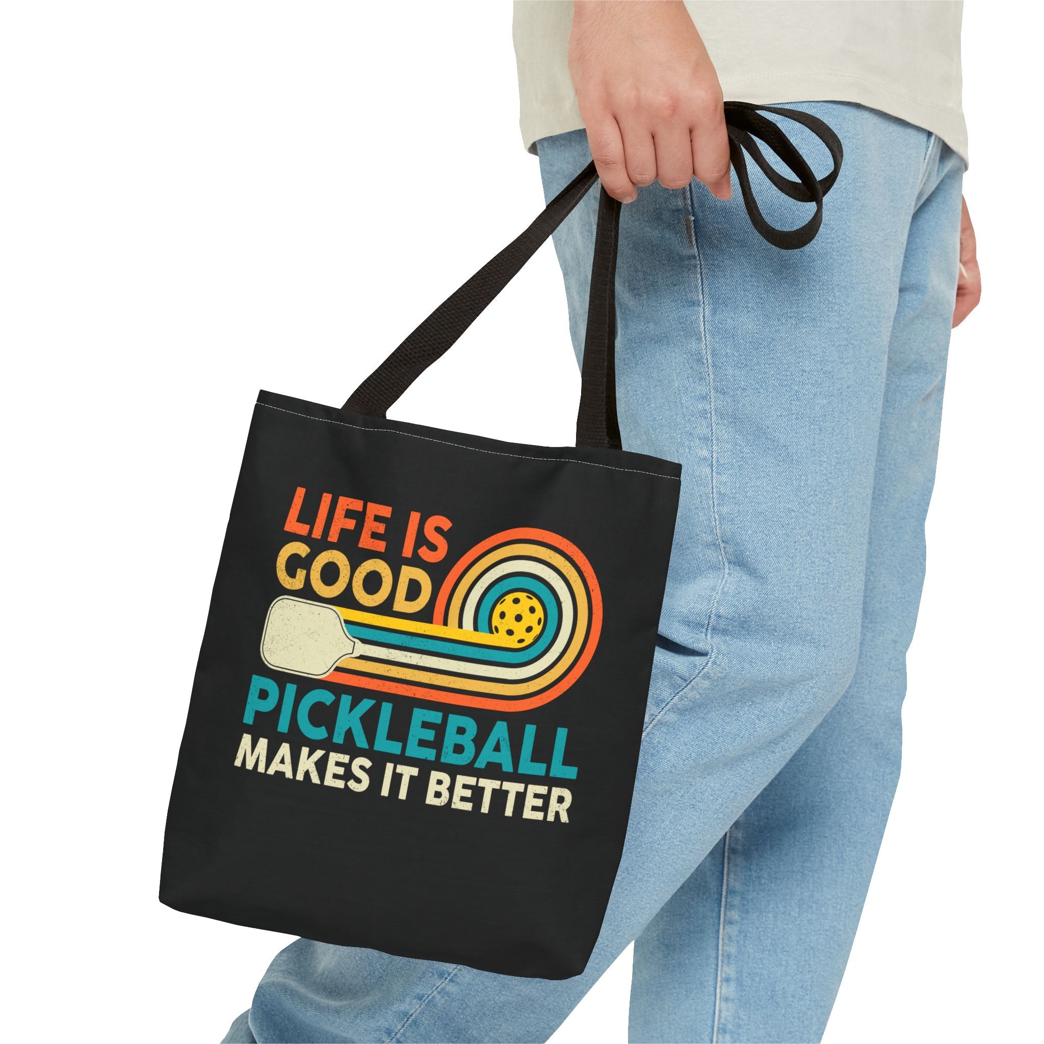 Life Is Good Pickleball Makes It Better Tote Bag