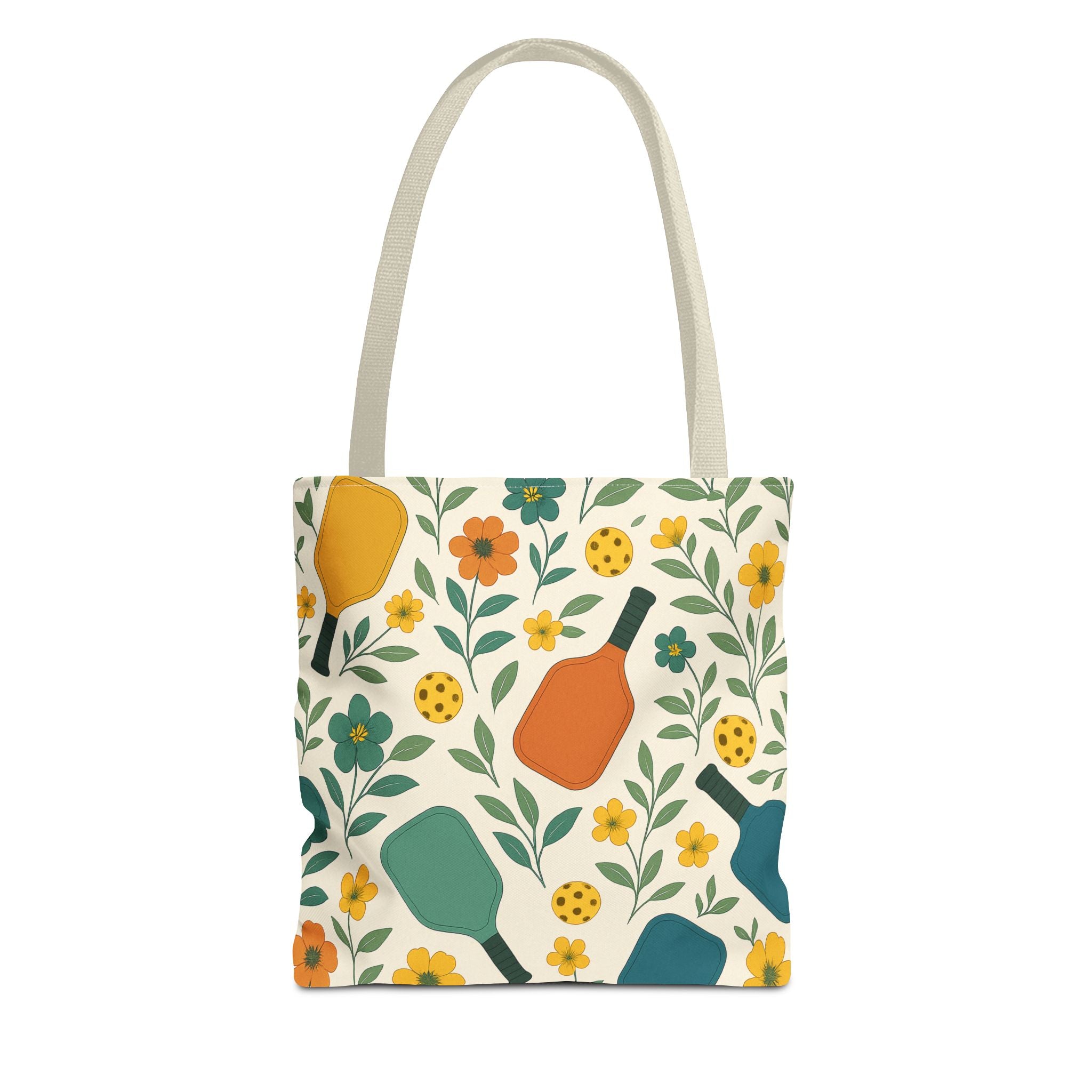Pickleball Wildflower Tote Bag