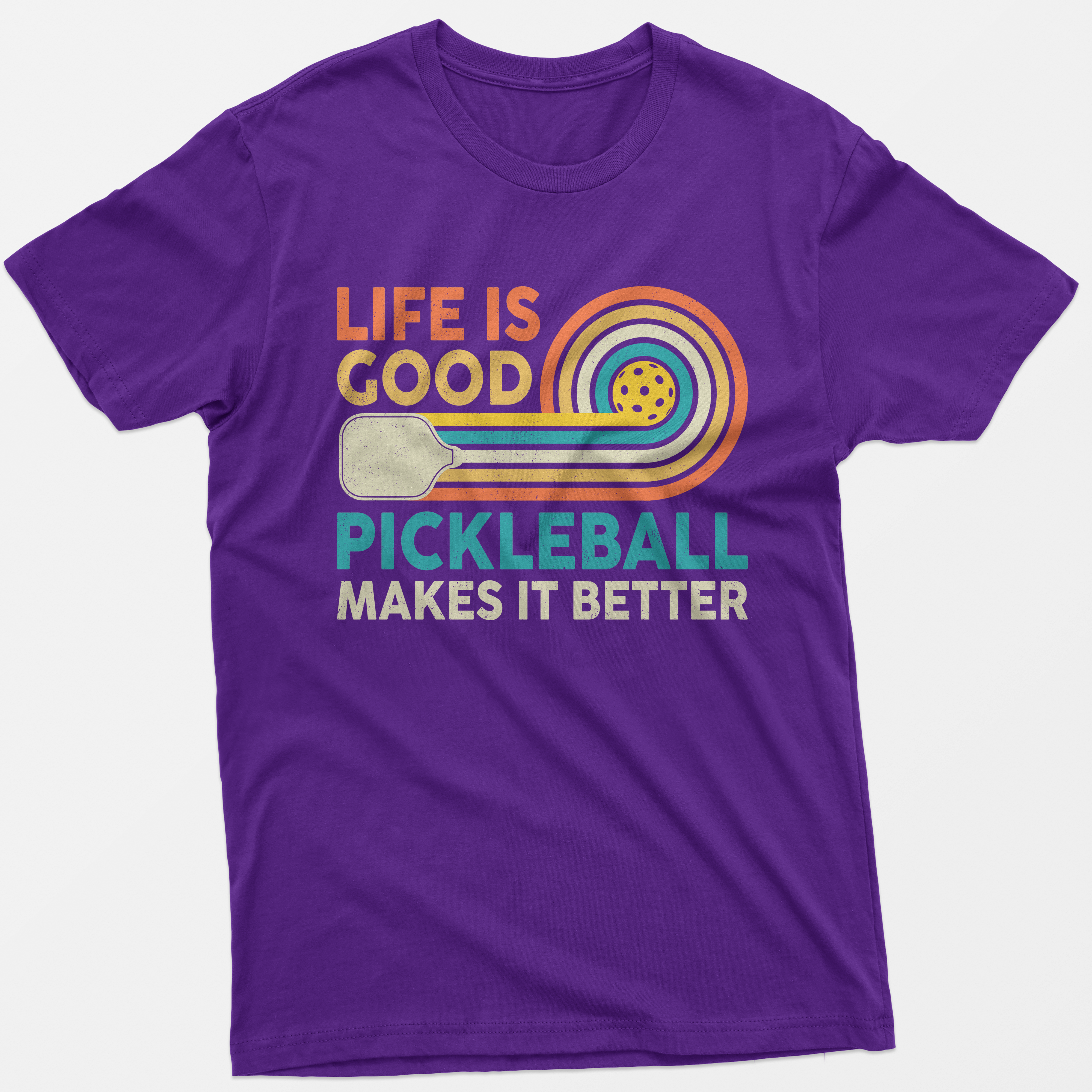 Life is Good Pickleball Makes it Better T-Shirt