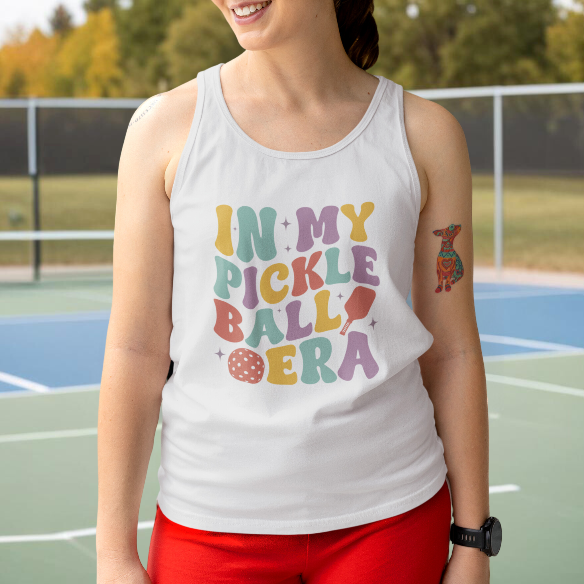 In My Pickleball Era Women's Racerback Tank