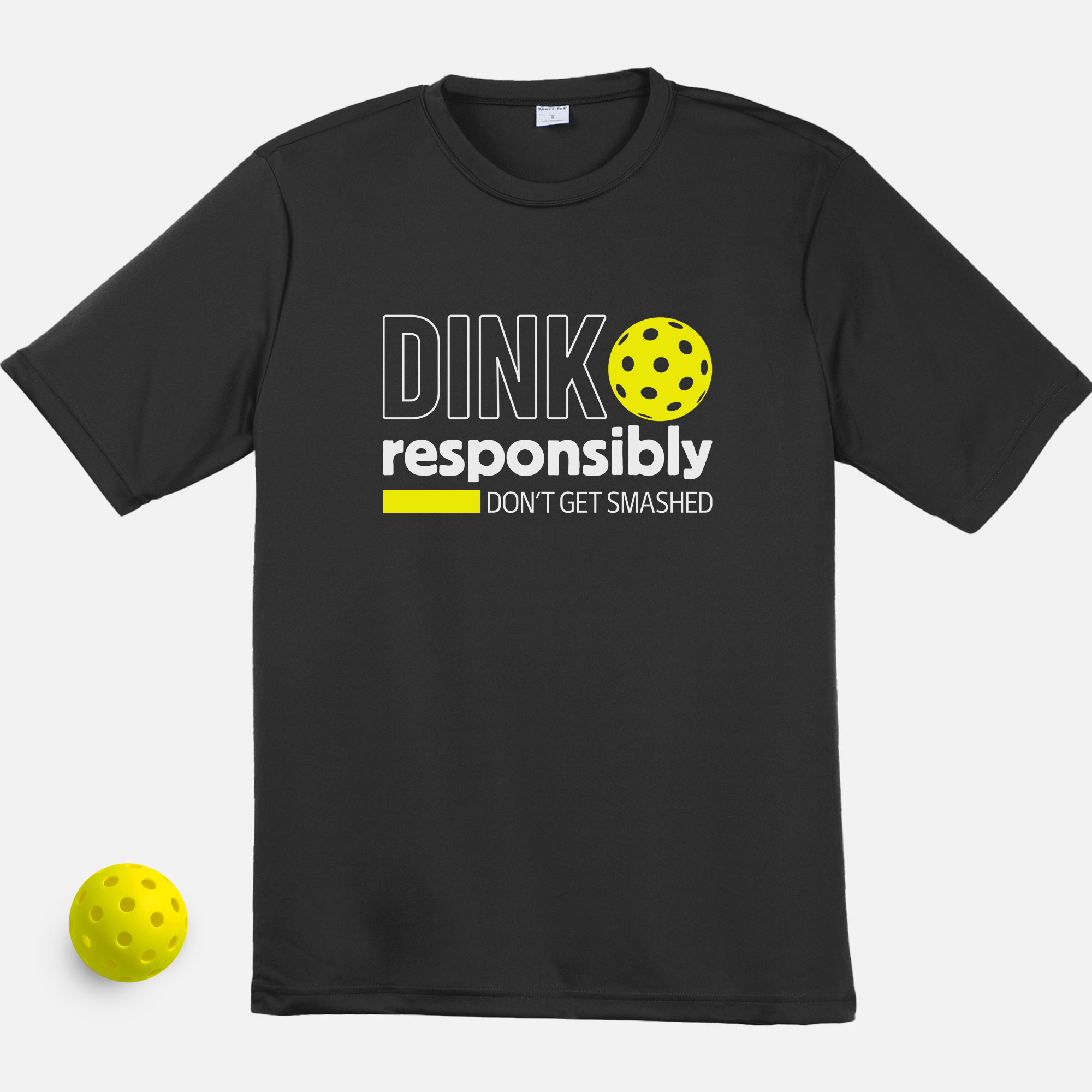 Dink Responsibly Unisex Moisture Wicking Tee