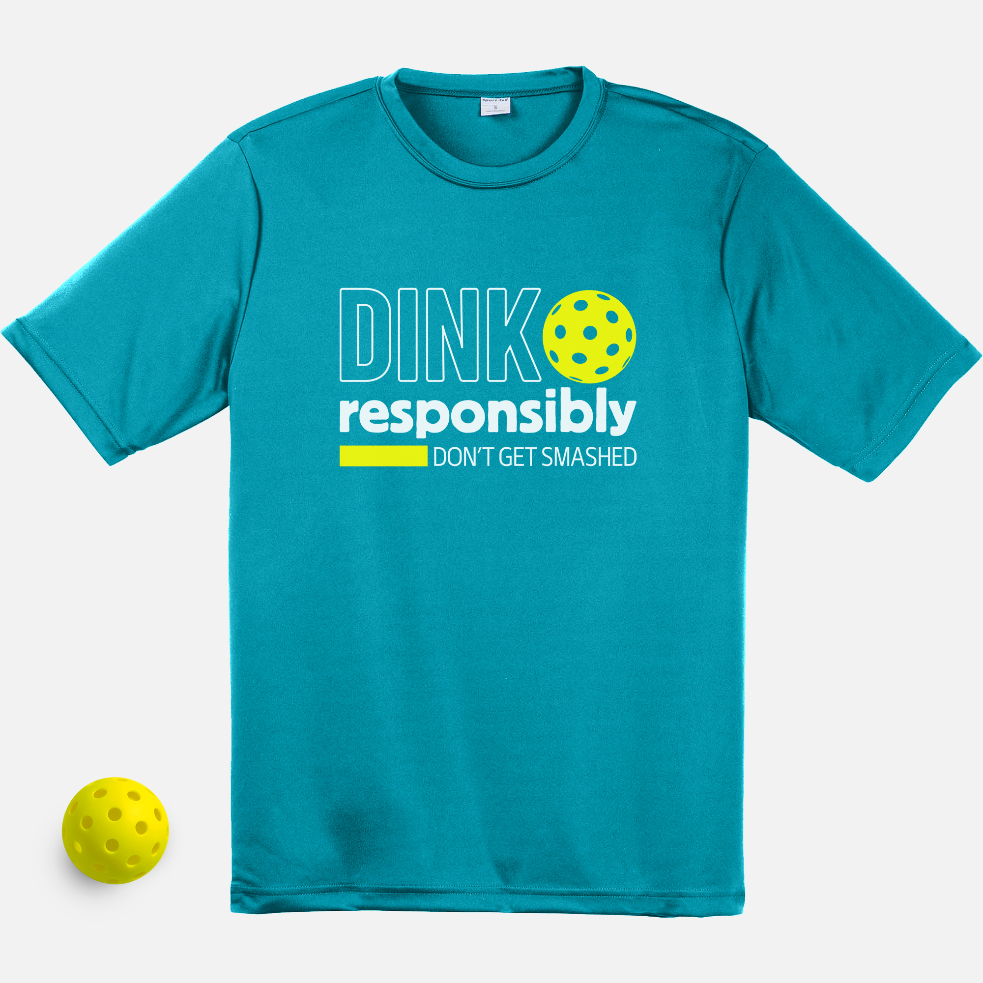 Dink Responsibly Unisex Moisture Wicking Tee