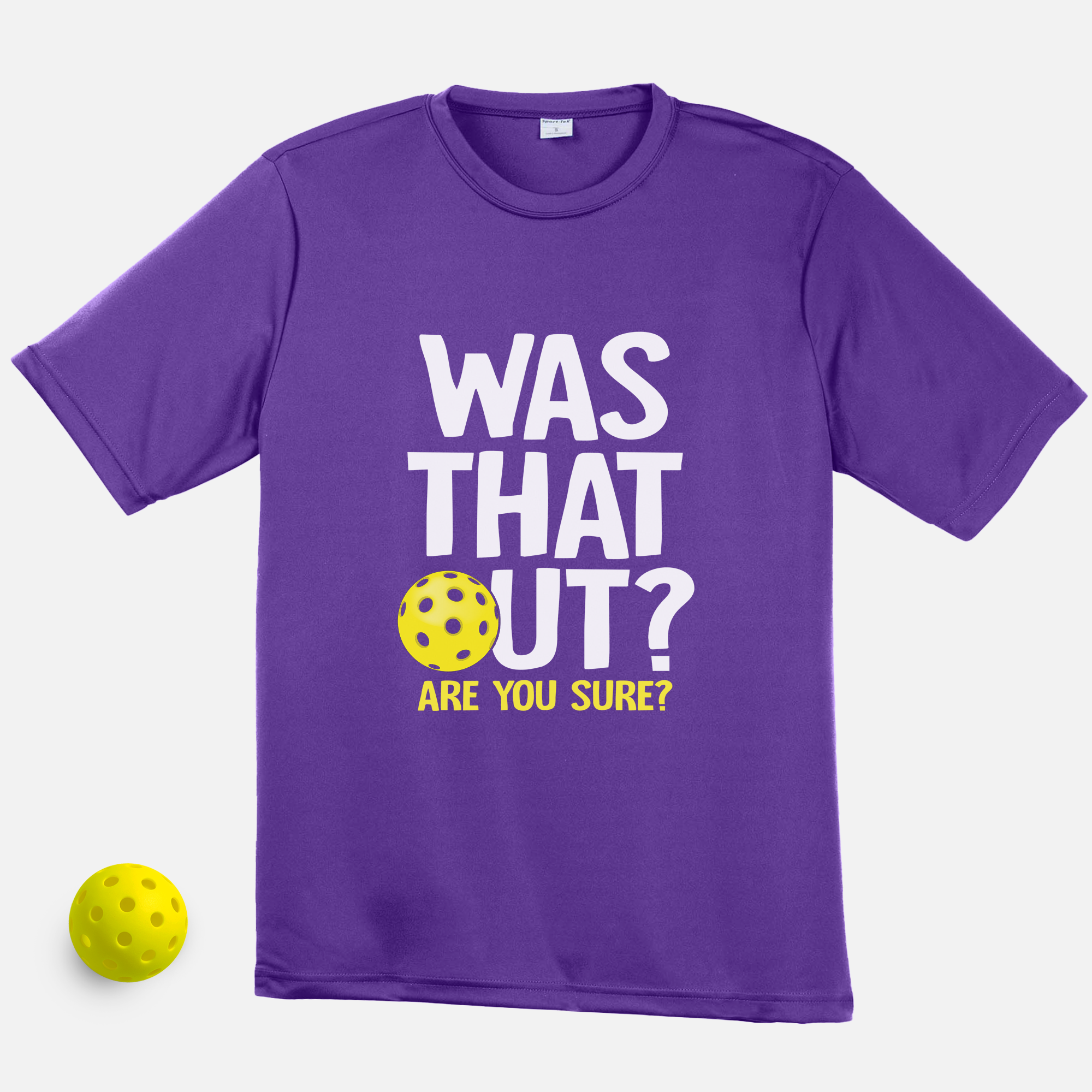 Was That Out? Unisex Moisture Wicking Tee
