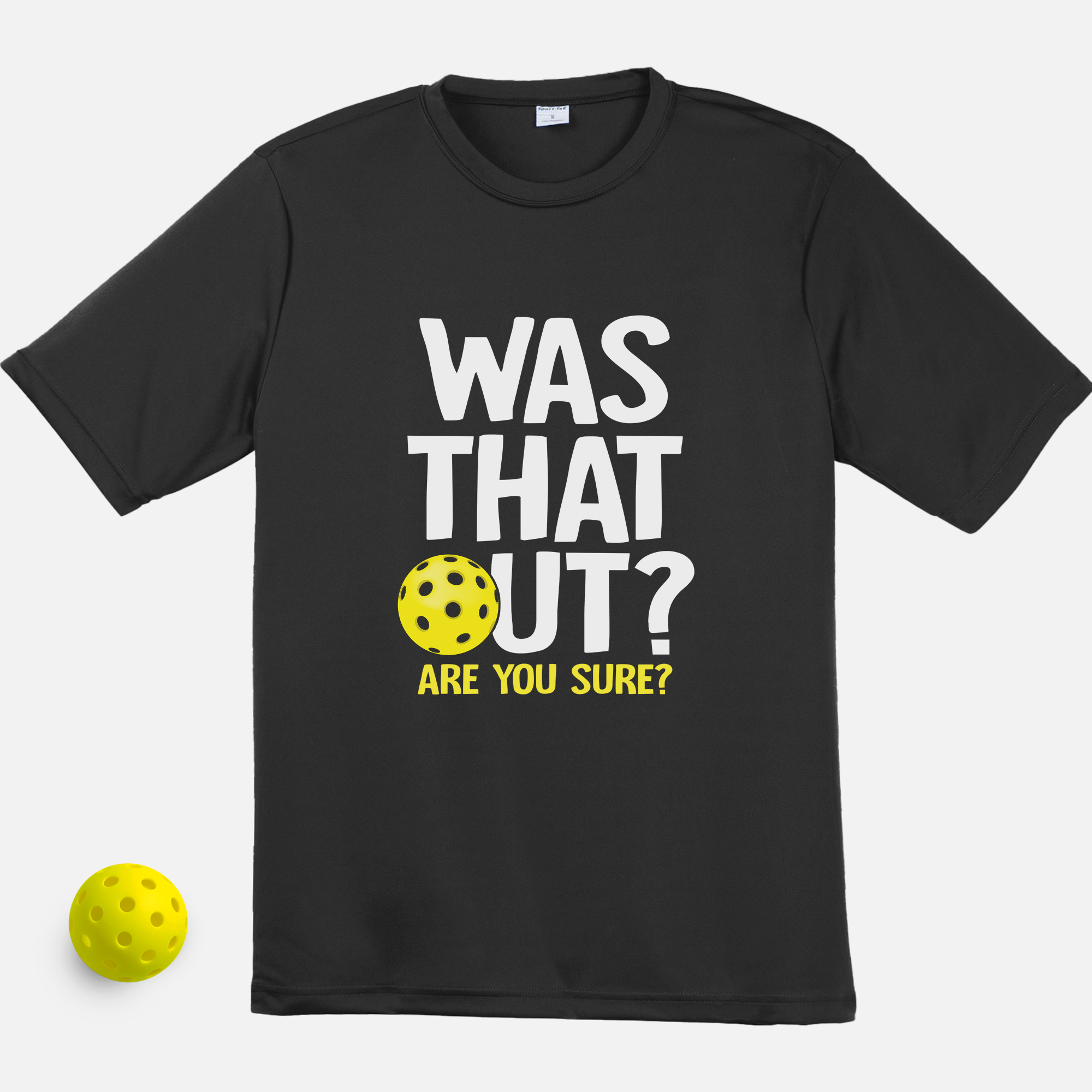 Was That Out? Unisex Moisture Wicking Tee