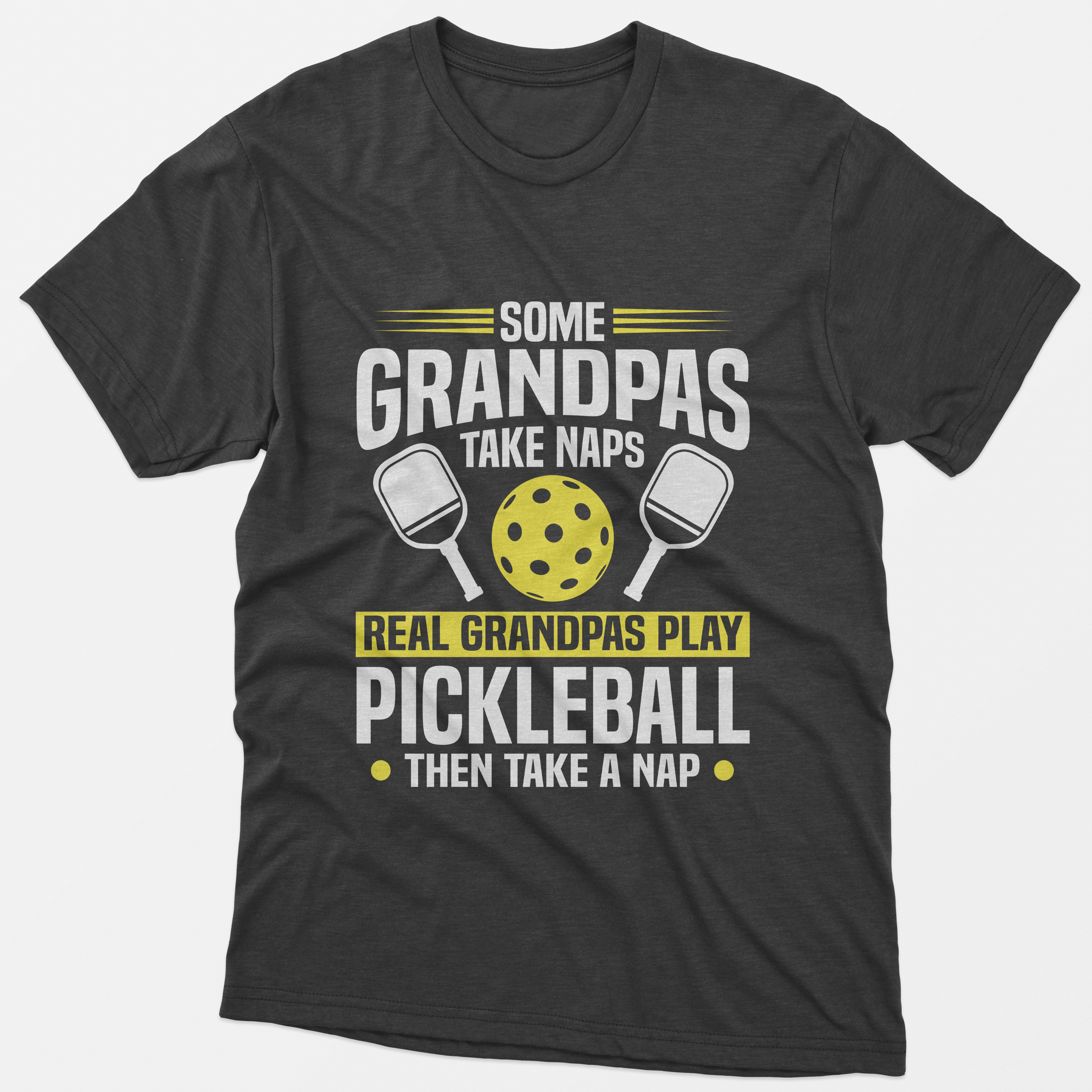 Real Grandpas Play Pickleball T-Shirt